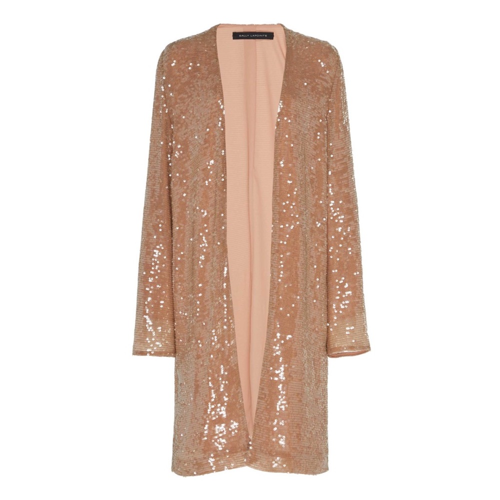 Sally Lapointe Sequin Duster Jacket - image 3